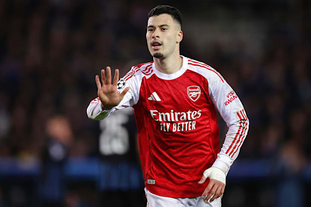 Arsenal winger Gabriel Martinelli