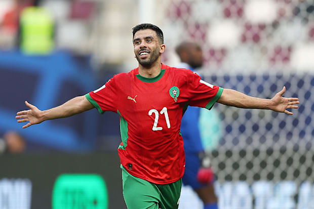 摩洛哥庆祝战胜科摩罗