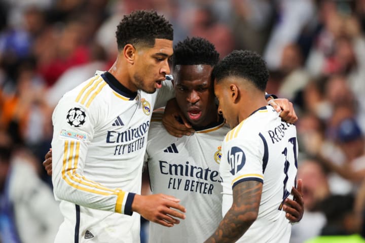 Rodrygo, Vinicius Junior, Jude Bellingham