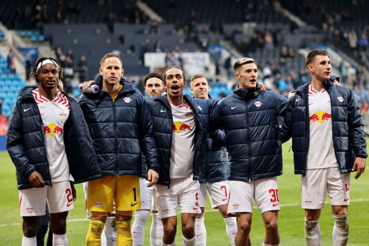 Peter Gulacsi, Yussuf Poulsen, Mohamed Simakan, Benjamin Sesko, Willi Orban