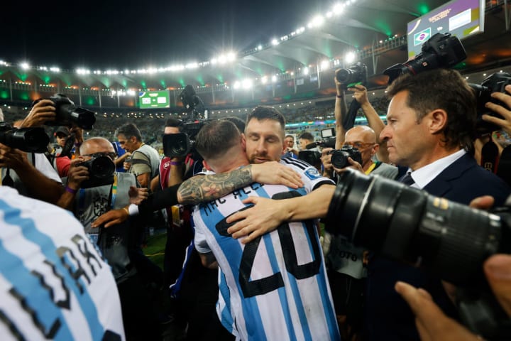 Lionel Messi, Alexis MacAllister