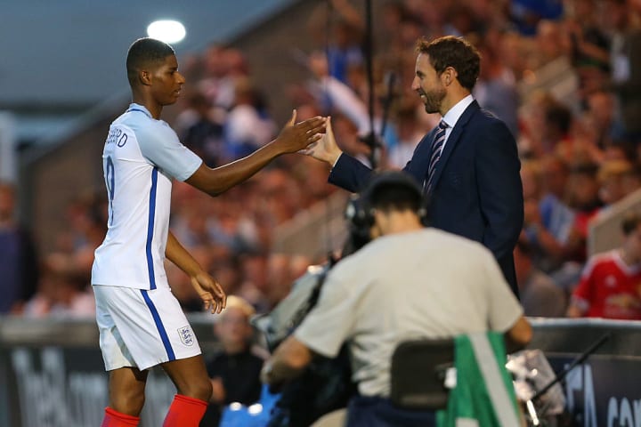 Gareth Southgate, Marcus Rashford