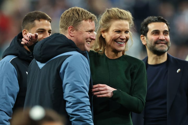 Amanda Staveley dan Eddie Howe