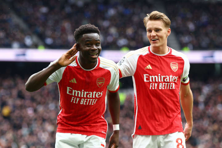 Bukayo Saka, Martin Odegaard