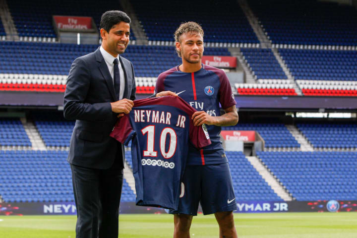 Neymar Jr, Nasser Al-Khelaifi