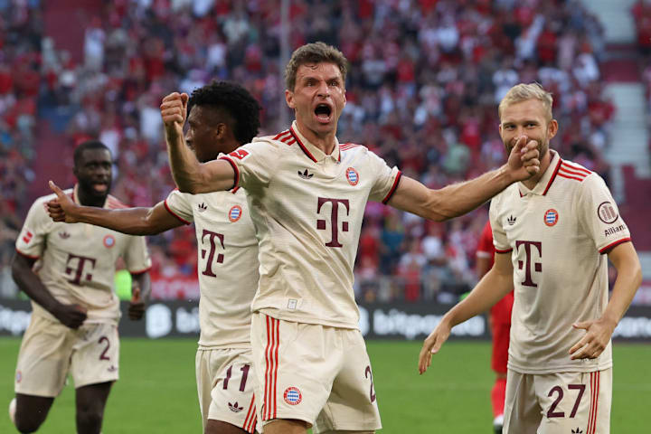 Kingsley Coman, Konrad Laimer, Thomas Müller