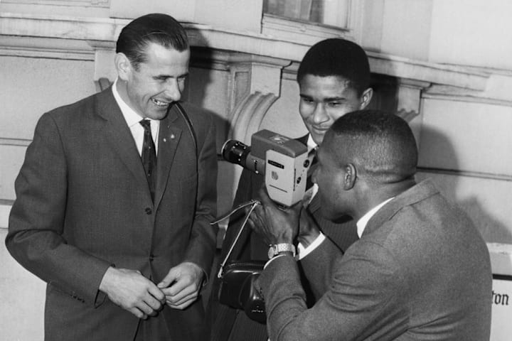 Djalma Santos, Lev Yashin, Eusébio