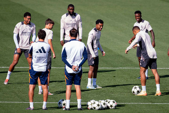 Real Madrid trainin