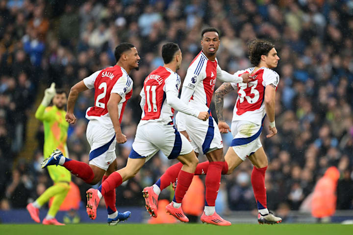 Riccardo Calafiori, Gabriel, Gabriel Martinelli, William Saliba