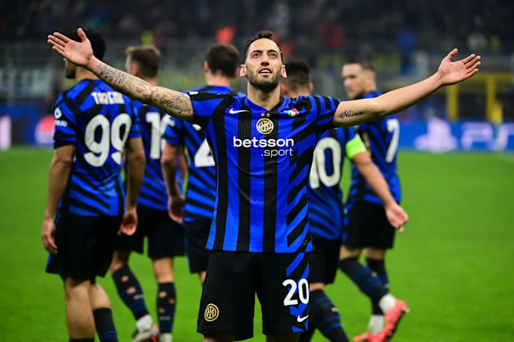 UEFA Champions League football match Inter Milan and Arsenal FC at San Siro football match