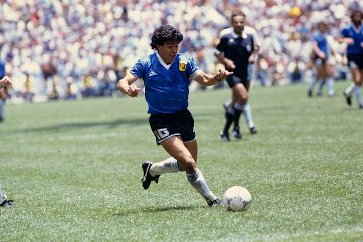 Soccer - 1986 FIFA World Cup - Quarter Finals - Argentina vs England