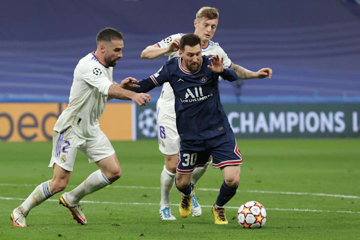 Lionel Messi, Toni Kroos, Daniel Carvajal