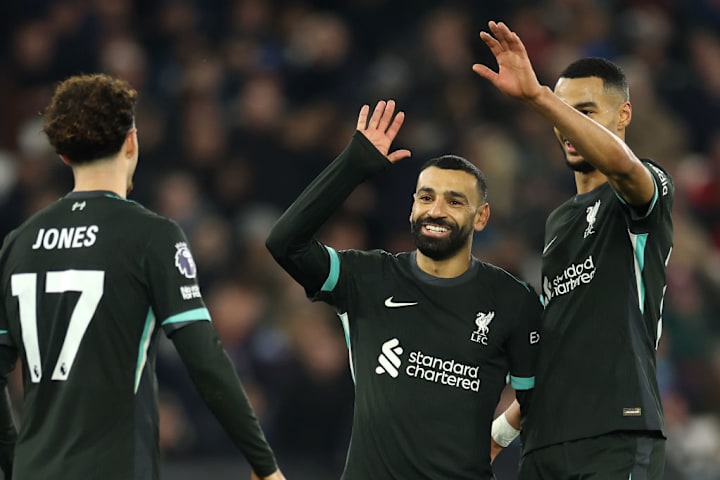 Mohamed Salah, Cody Jacobo, Curtis Jones