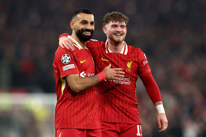 Harvey Elliot, Mohamed Salah