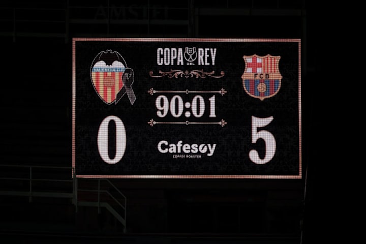 Valencia CF v FC Barcelona -  Copa del Rey