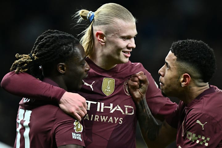 Erling Haaland ، Jeremy Doku ، Savinho