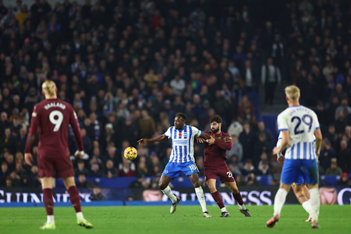 Brighton & Hove Albion FC v Manchester City FC - Premier League