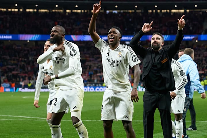 Antonio Rudiger, Vinicius Junior, Daniel Carvajal