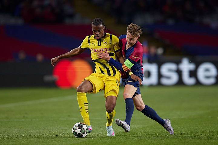 Carney Chukwuemeka, Frenkie de Jong
