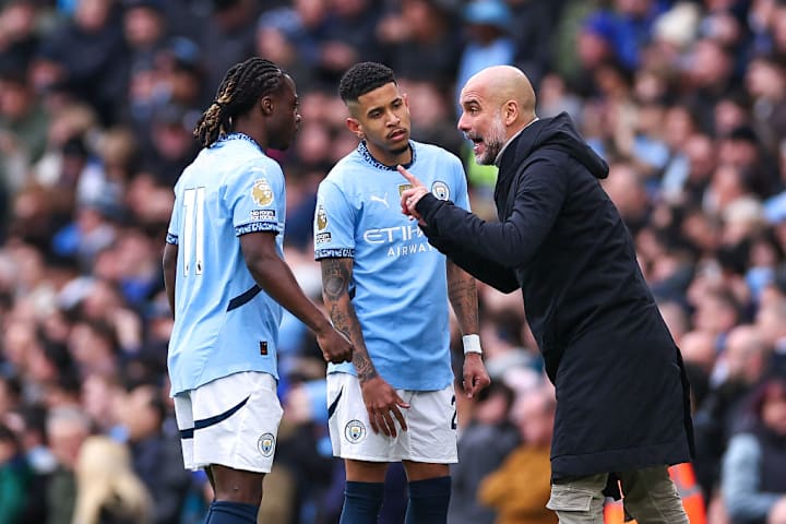 Pep Guardiola, Jeremy Doku, Savinho