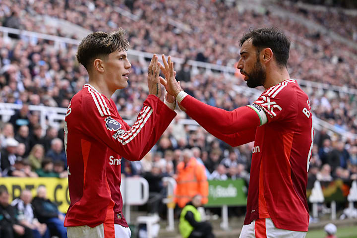 Alejandro Garnacho, Bruno Fernandes