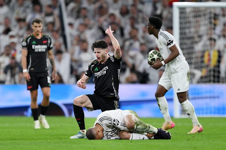 Declan Rice, Kylian Mbappe