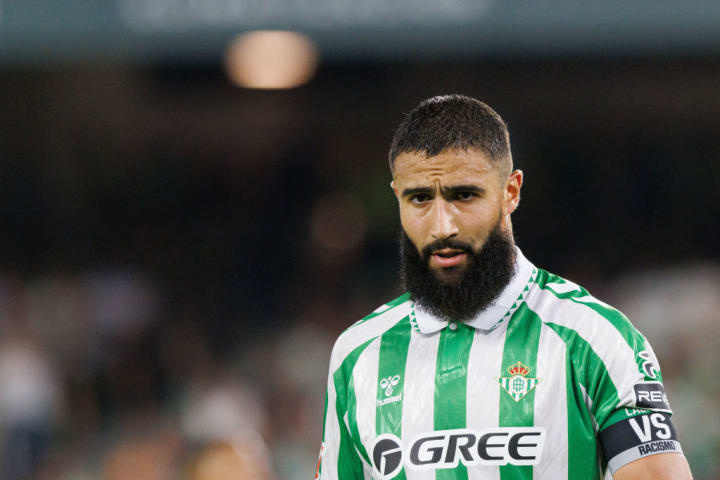 Nabil Fekir (Real Betis) seen in action during LaLiga...