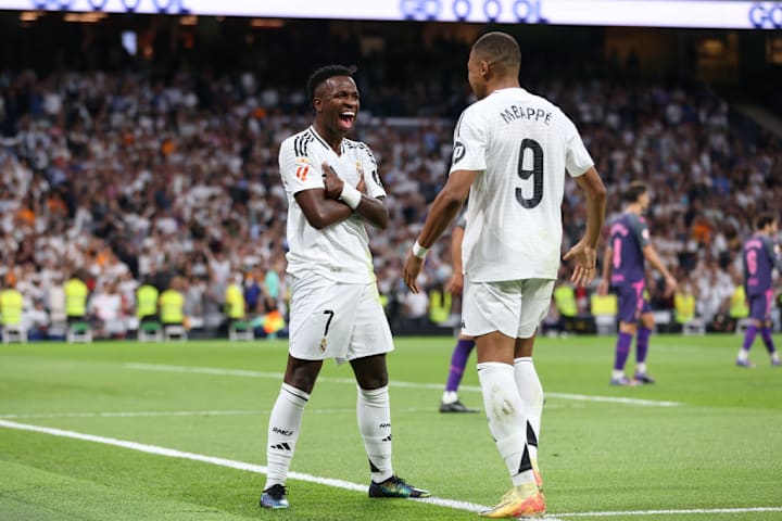 Vinicius Junior, Kylian Mbappe