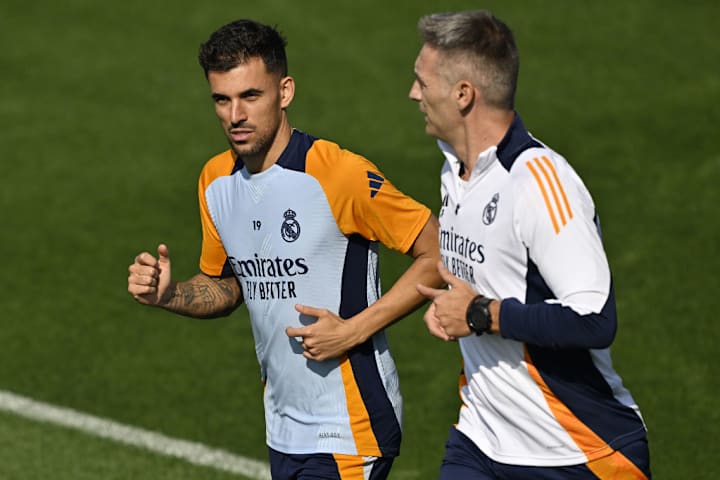 Real Madrid's training session ahead of La Liga match against Deportivo Alaves