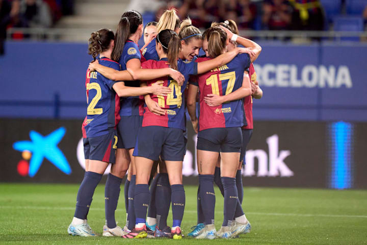 Ewa Pajor, Aitana Bonmati, Alexia Putellas, Ona Batlle