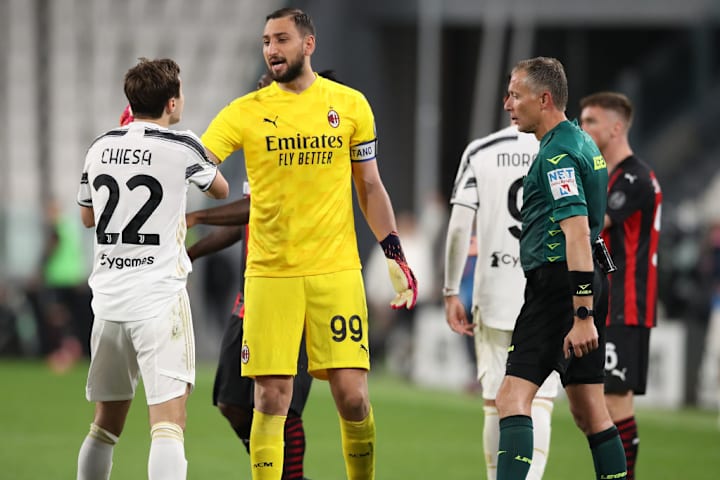 Federico Chiesa, Paolo Valeri, Gianluigi Donnarumma