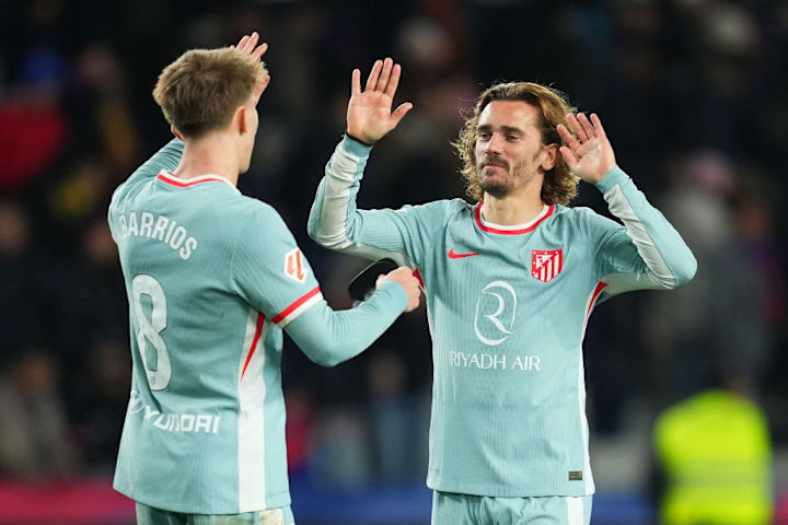 Antoine Griezmann, Pablo Barrios