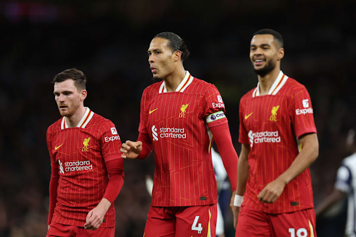 Virgil van Dijk, Andrew Robertson, Cody Gakpo