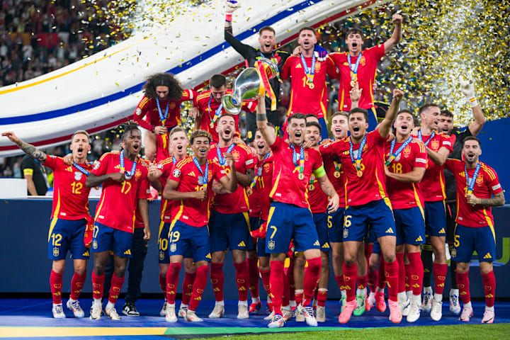 Lamine Yamal, Alvaro Morata, Fermín López, Fabián Ruiz