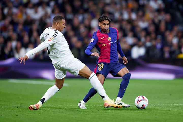 Lamine Yamal, Kylian Mbappe