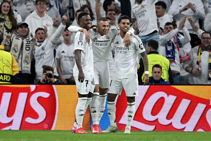 Kylian Mbappe, Vinicius Junior, Rodrygo