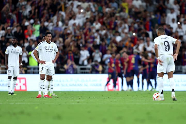 Jude Bellingham, Kylian Mbappe, Raphinha