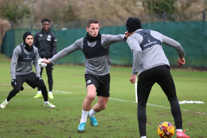 Plymouth Argyle FC Training Session