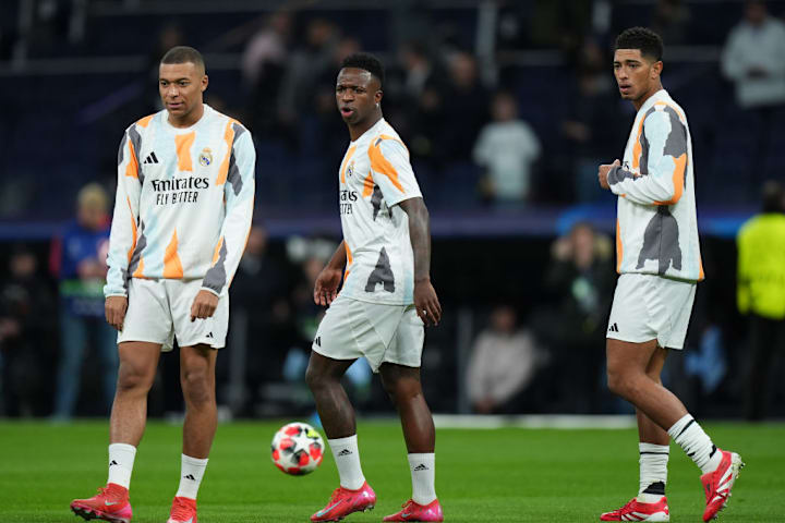 Kylian Mbappe, Vinicius Junior, Jude Bellingham