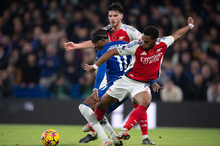 Noni Madueke, Jurrien Timber, Declan Rice