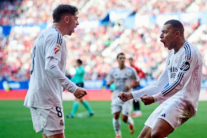 Federico Valverde, Kylian Mbappe