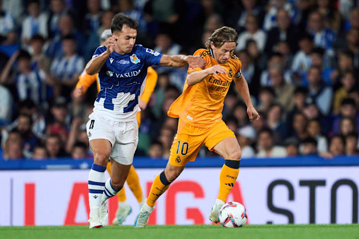 Martin Zubimendi, Luka Modric