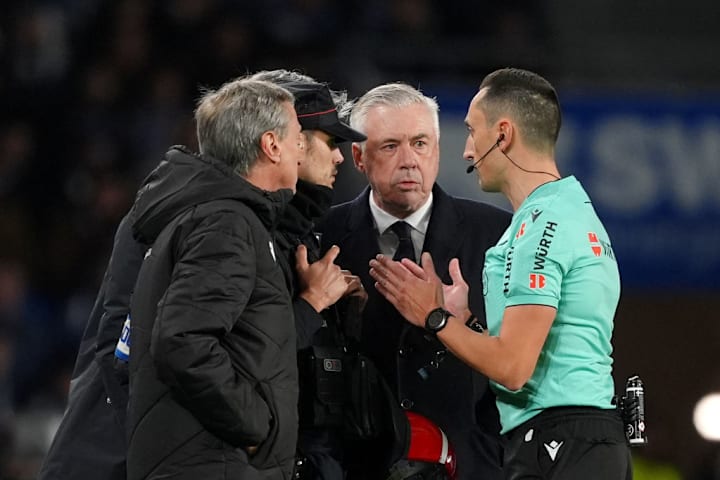 Mikel Oyarzabal, Jose Maria Sanchez Martinez, Carlo Ancelotti