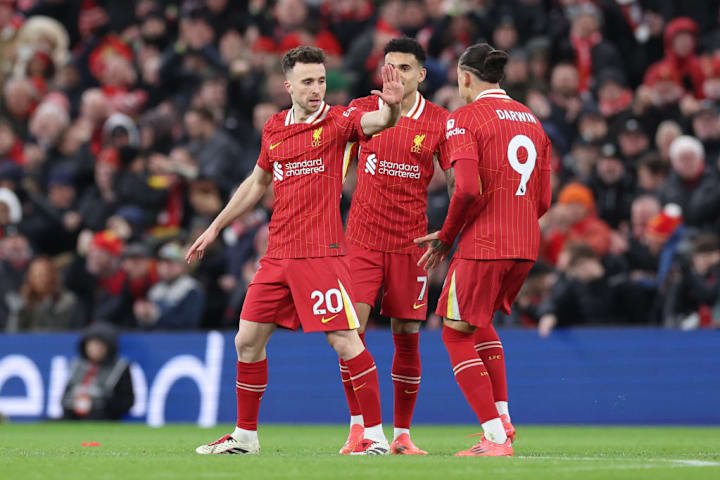Diogo Jota, Darwin Nunez, Luis Diaz