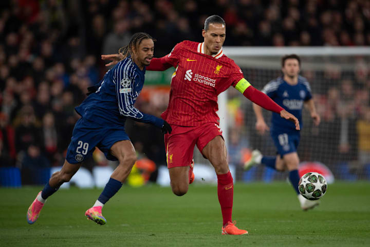 Virgil Van Dijk, Bradley Barcola