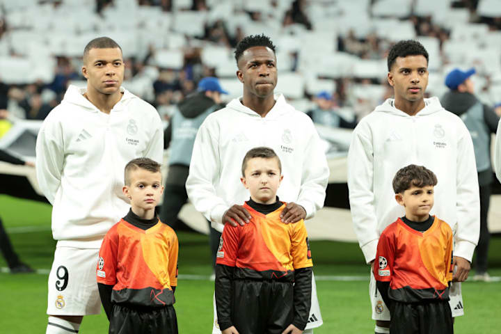 Kylian Mbappe, Vinicius Jr, Rodrygo