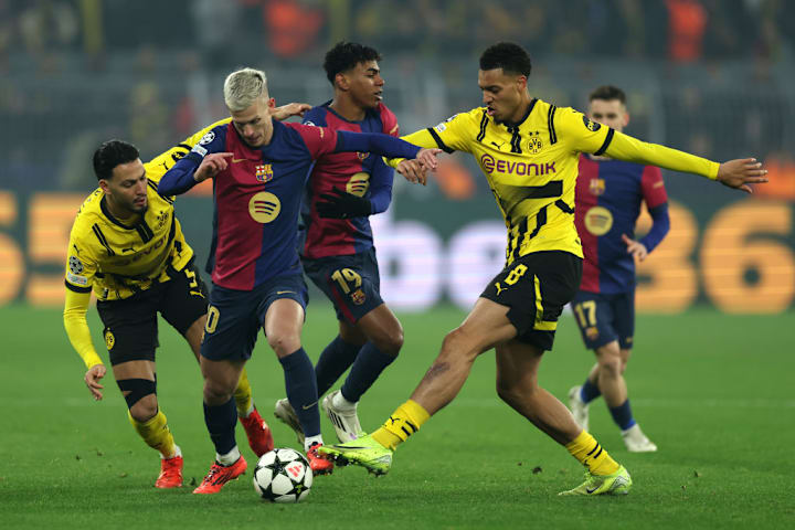 Dani Olmo, Ramy Bensebaini, Felix Nmecha
