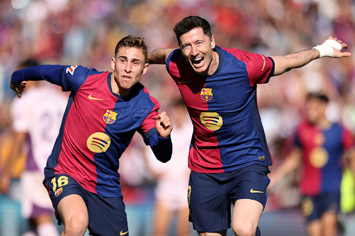 Robert Lewandowski, Fermin Lopez