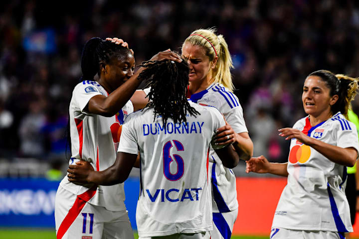 Kadidiatou Diani, Melchie Dumornay, Lindsey Horan