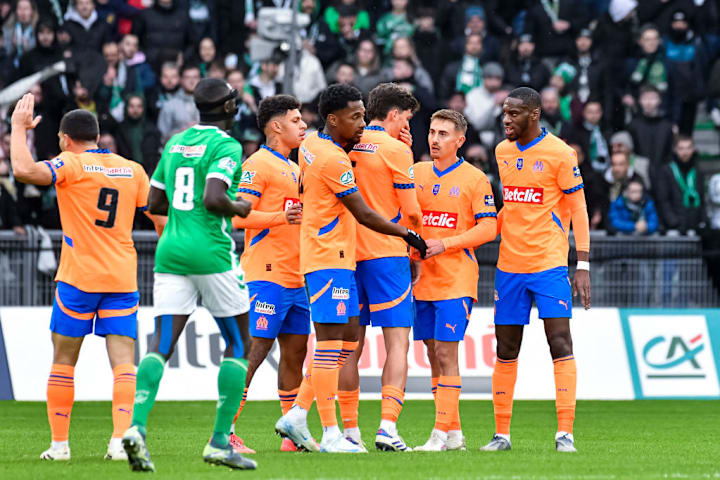 AS Saint-Étienne v Olympique de Marseille - French Cup